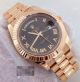 Replica Rolex Day Date II watch rose gold black roman (2)_th.jpg